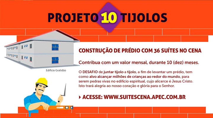 Projeto 10 tijolos APEC - CENA