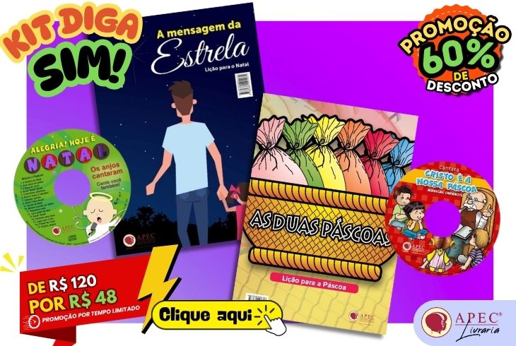 Kit Diga SIM - Natal e Páscoa