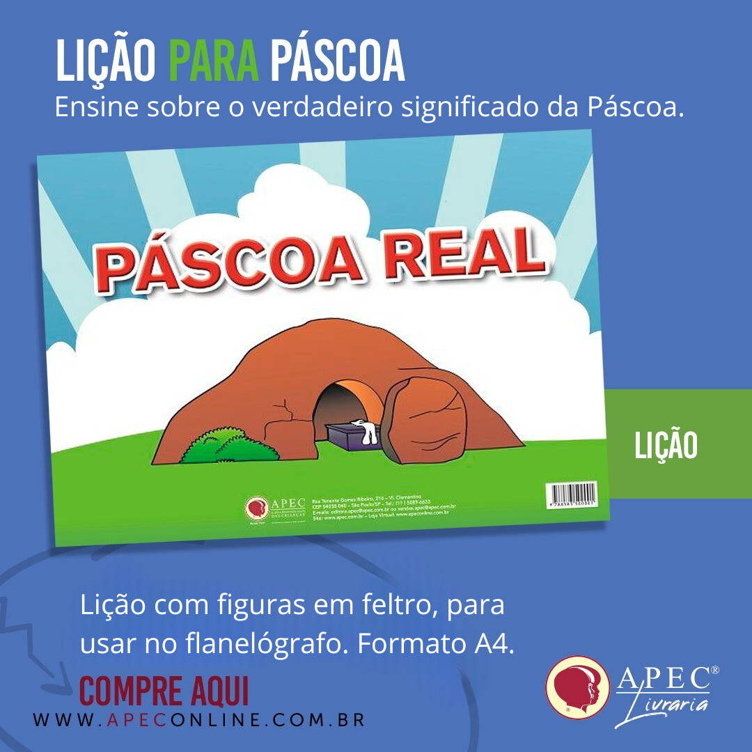 Páscoa Real para Flanelógrafo
