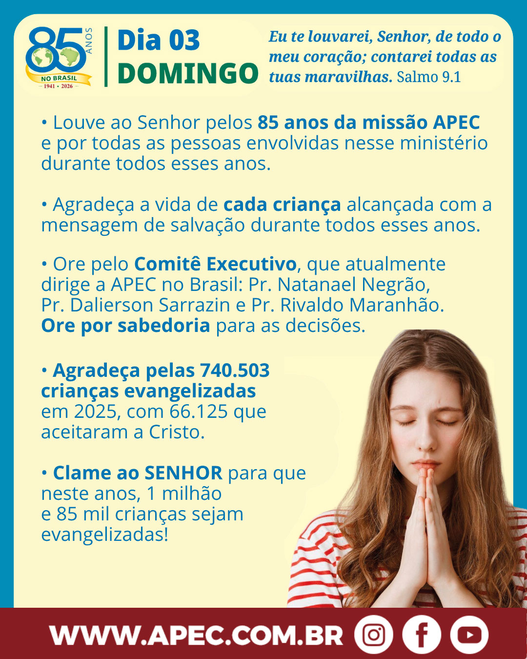 Dia 03 Domingo